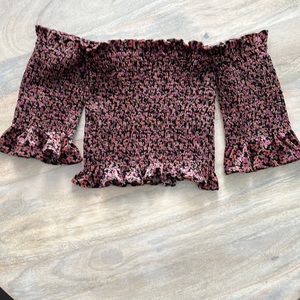 NWOT BLUE LIFE Crop Top